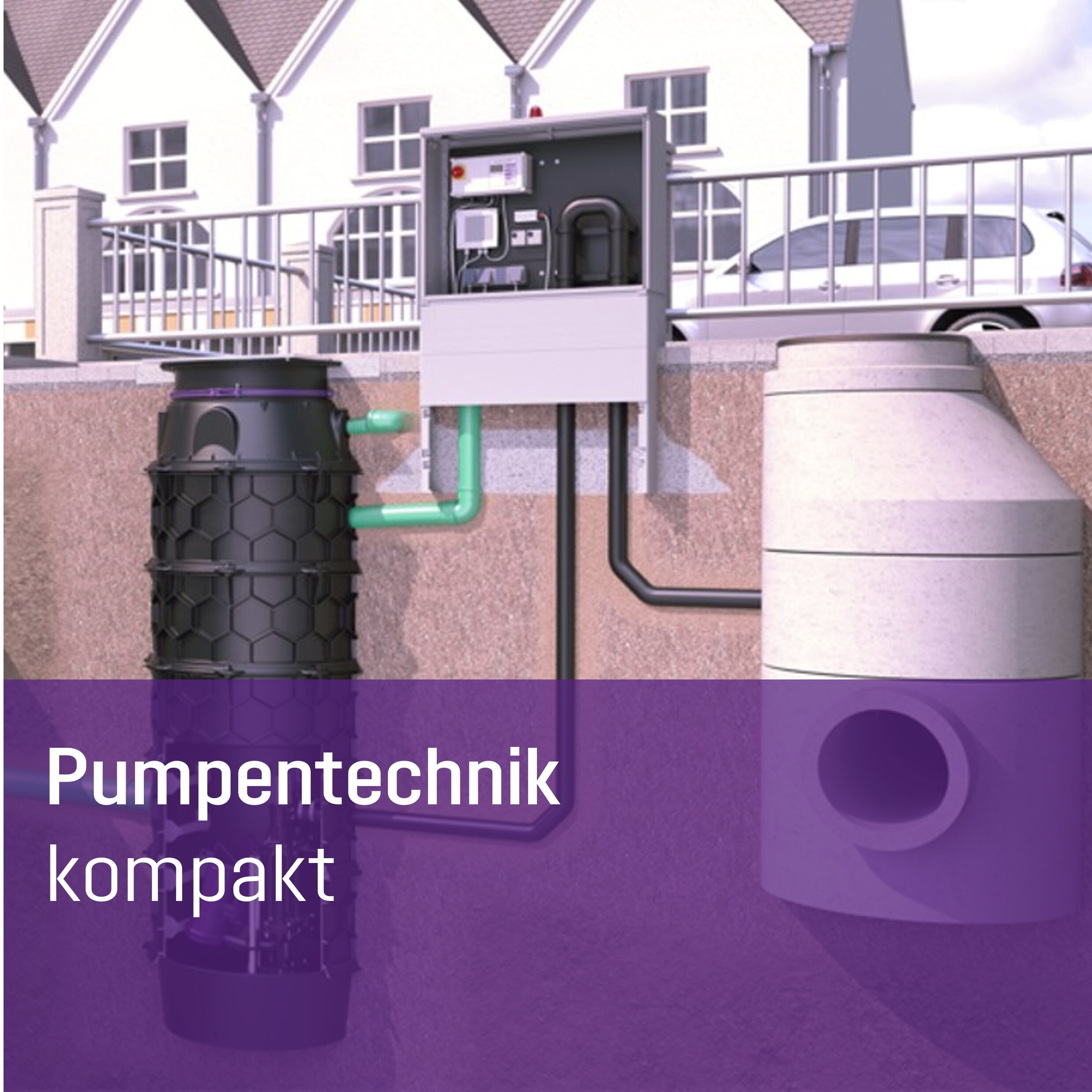 Öffnen Pumpentechnik kompakt
