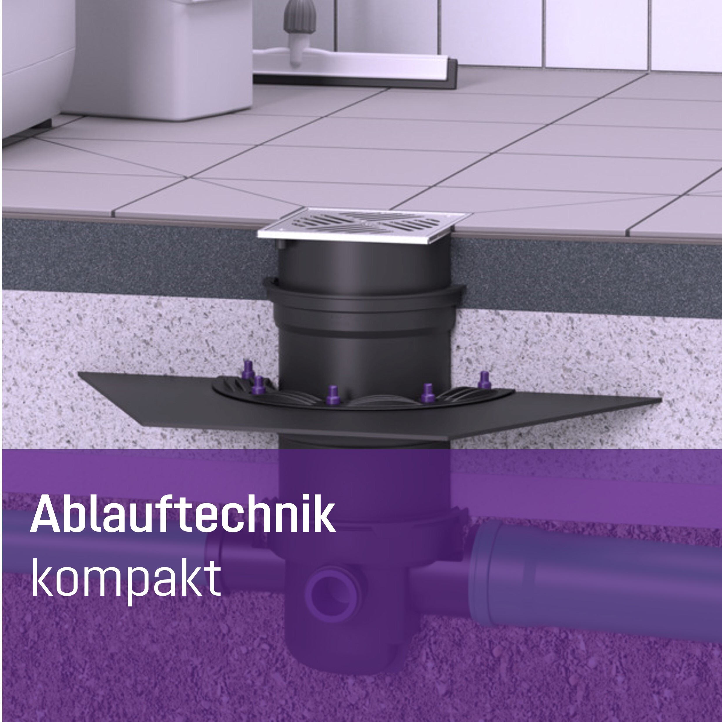 Öffnen Ablauftechnik kompakt