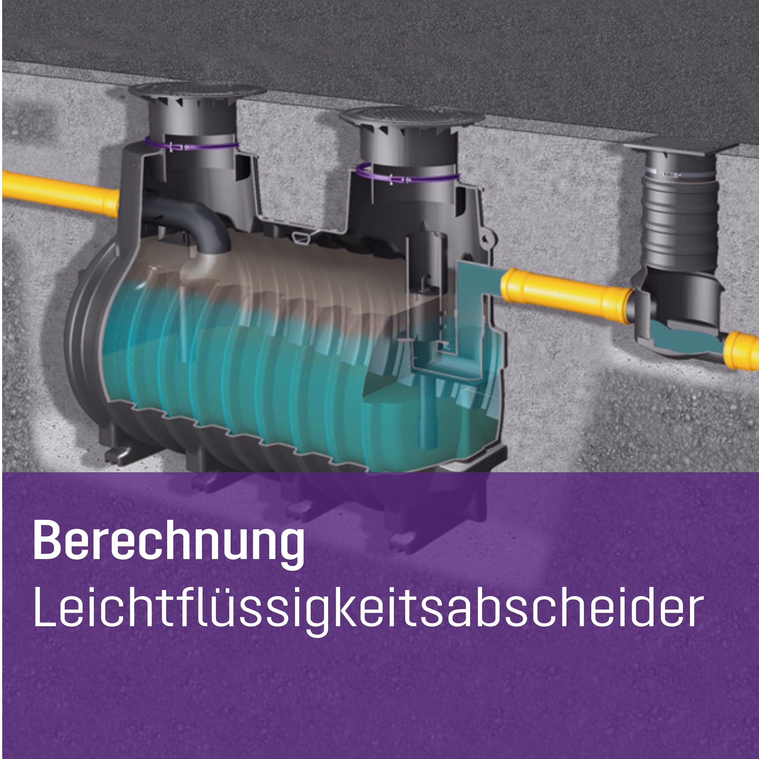 Öffnen Berechnung Leichtflüssigkeitsabscheider